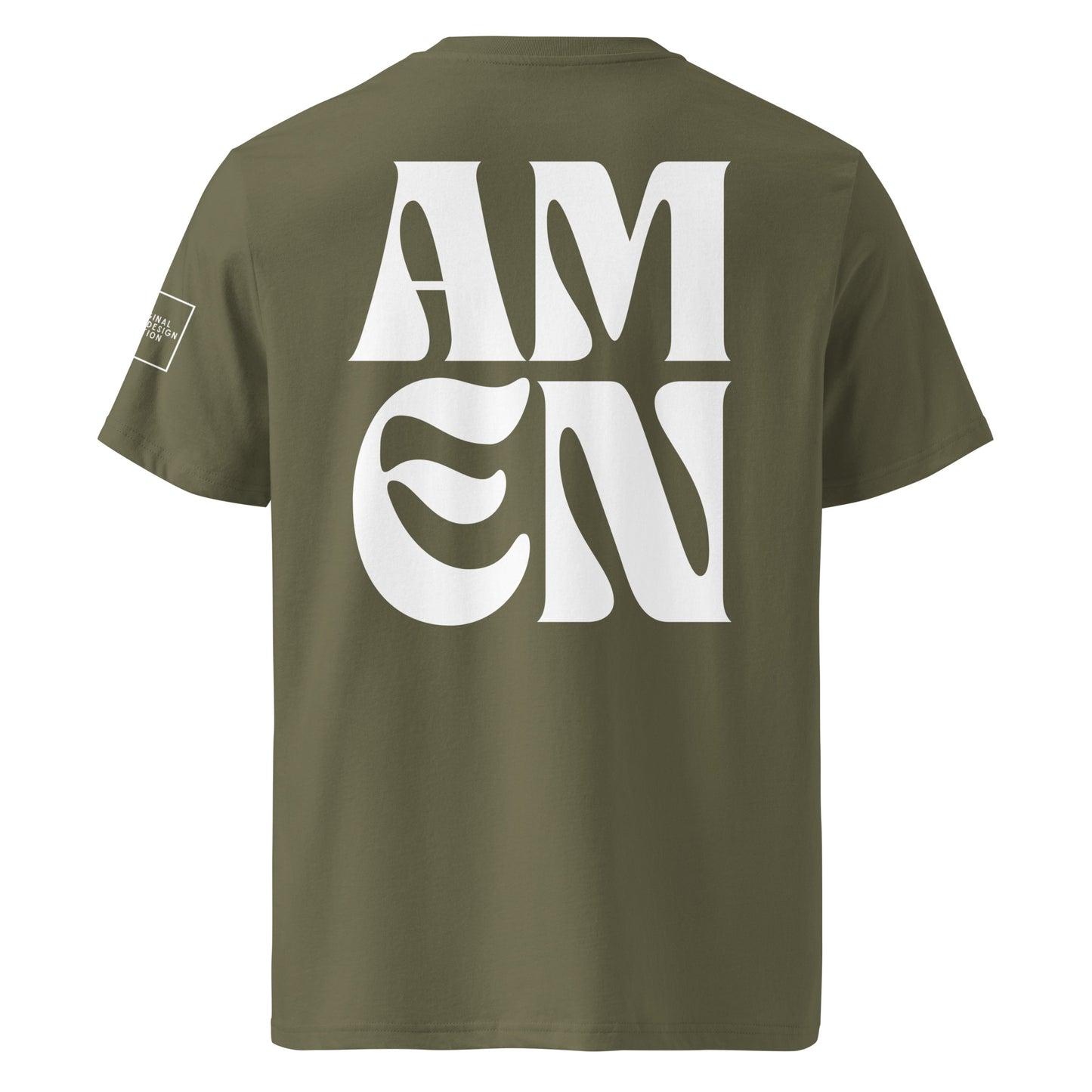 AMEN - Unisex organic cotton tee (10 colours)