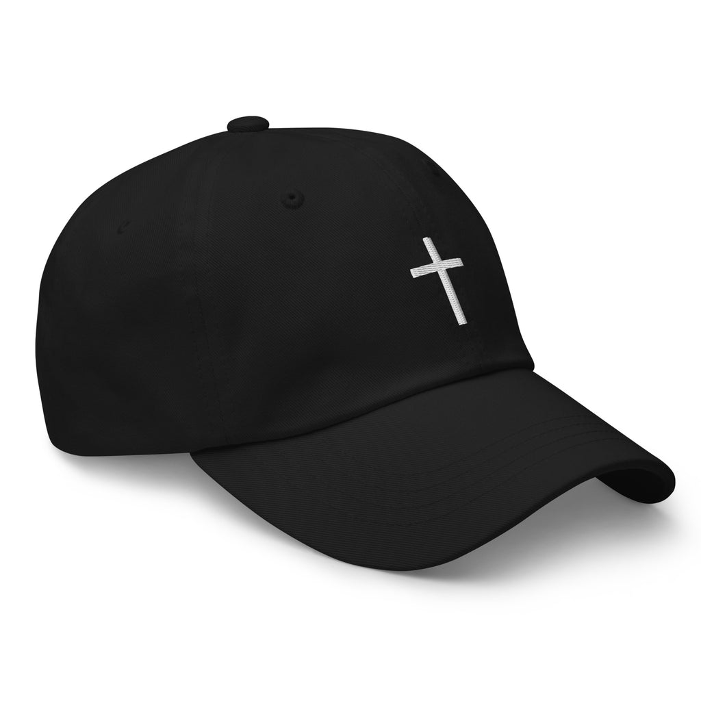 White cross - Dad hat (6 colours)