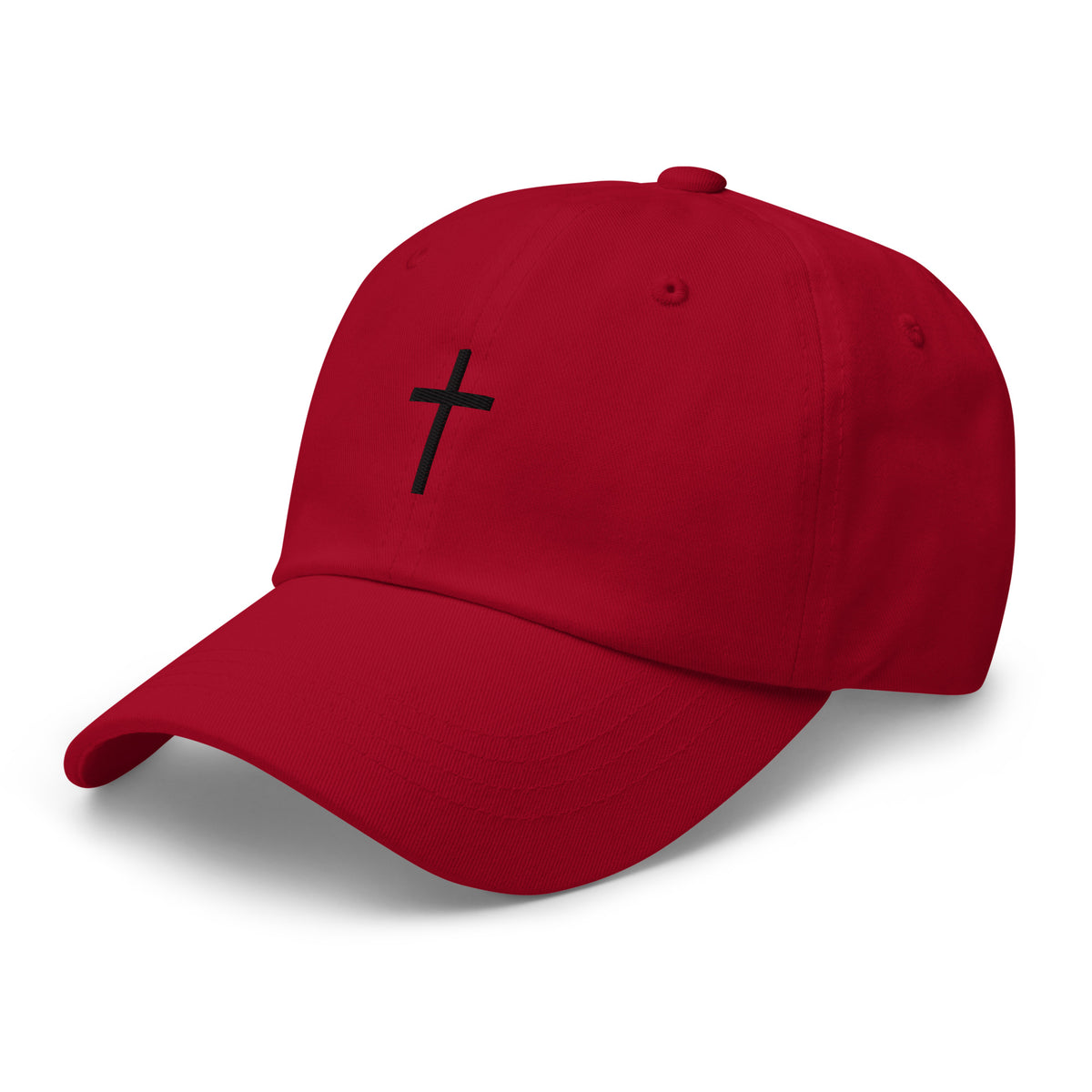 Black cross - Dad hat (7 colours)