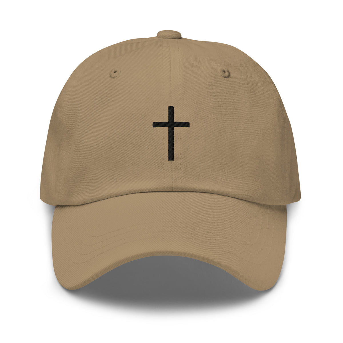 Black cross - Dad hat (7 colours)