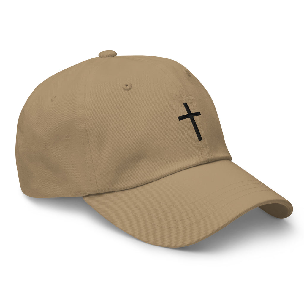 Black cross - Dad hat (7 colours)