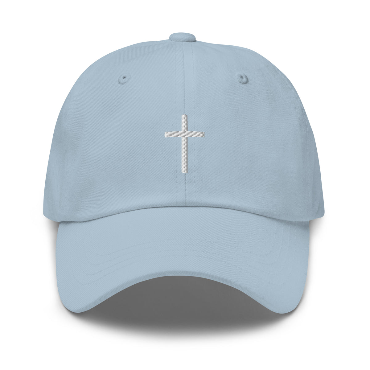 White cross - Dad hat (6 colours)