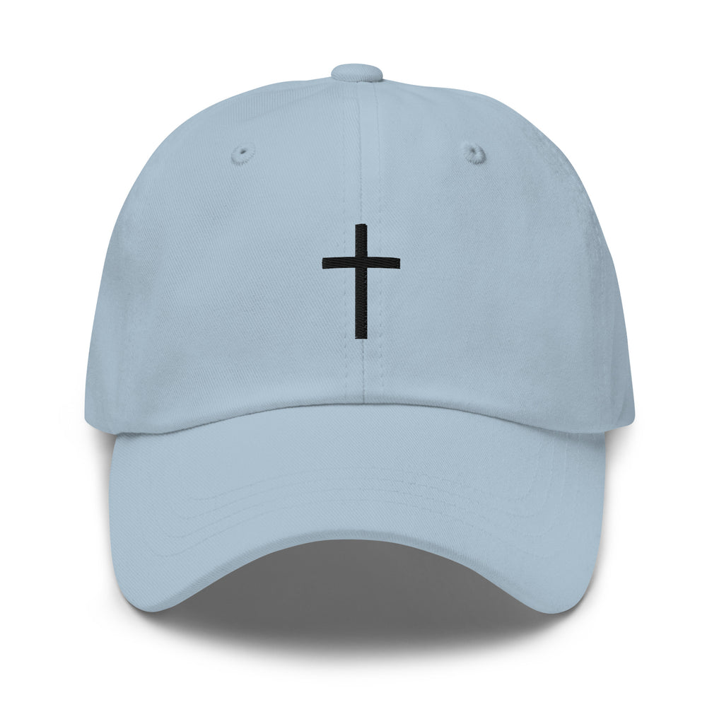 Black cross - Dad hat (7 colours)