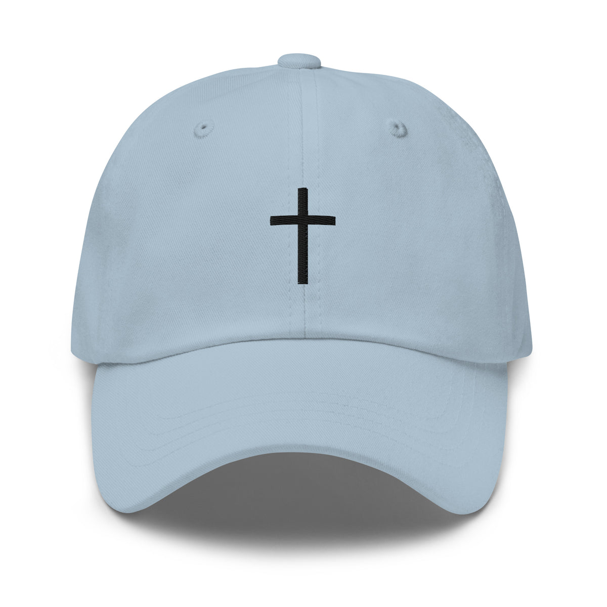 Black cross - Dad hat (7 colours)