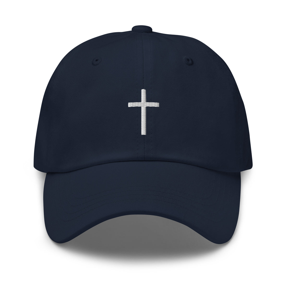 White cross - Dad hat (6 colours)