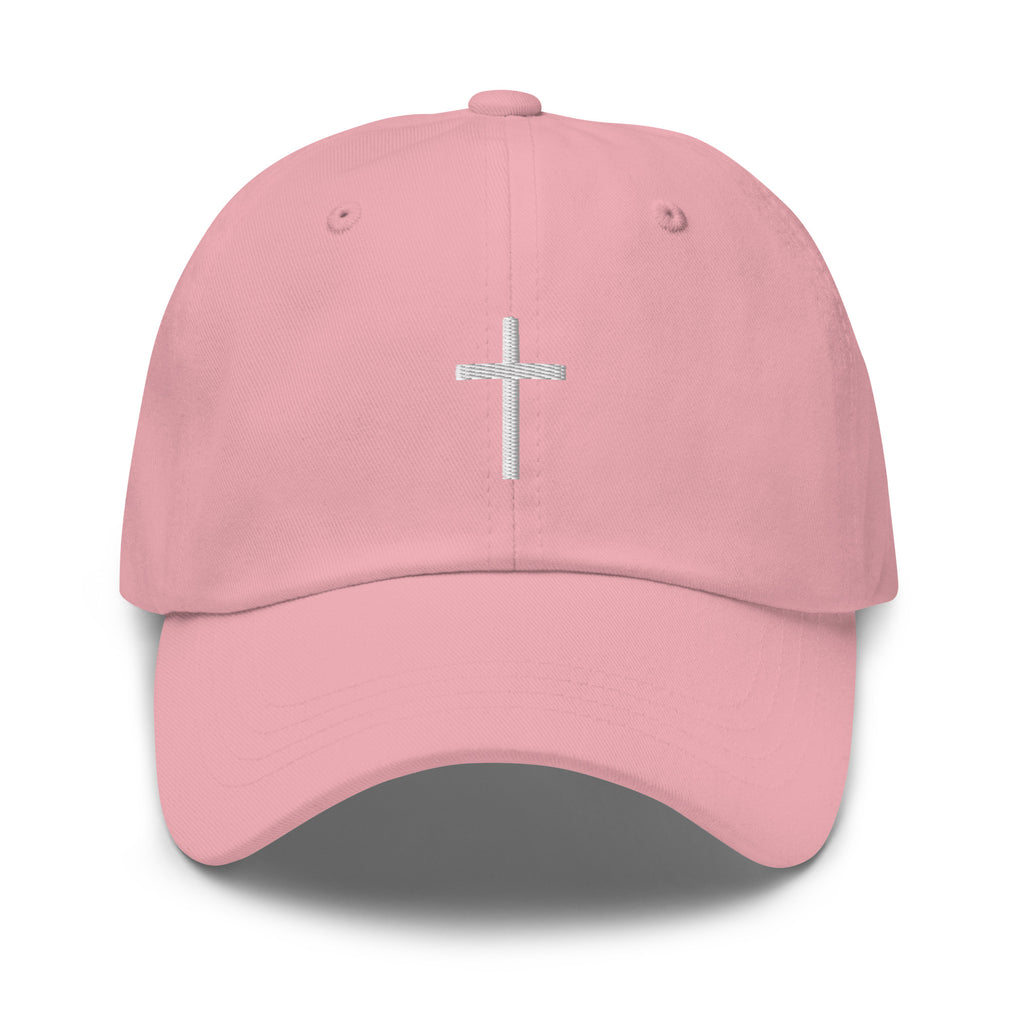 White cross - Dad hat (6 colours)