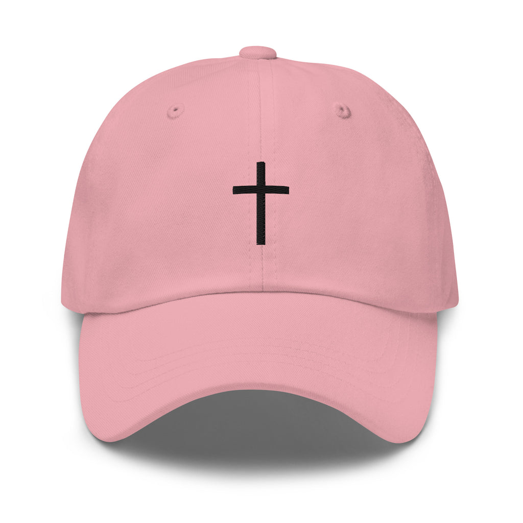 Black cross - Dad hat (7 colours)