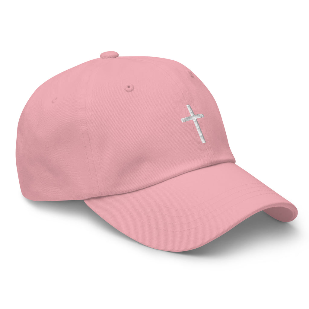White cross - Dad hat (6 colours)