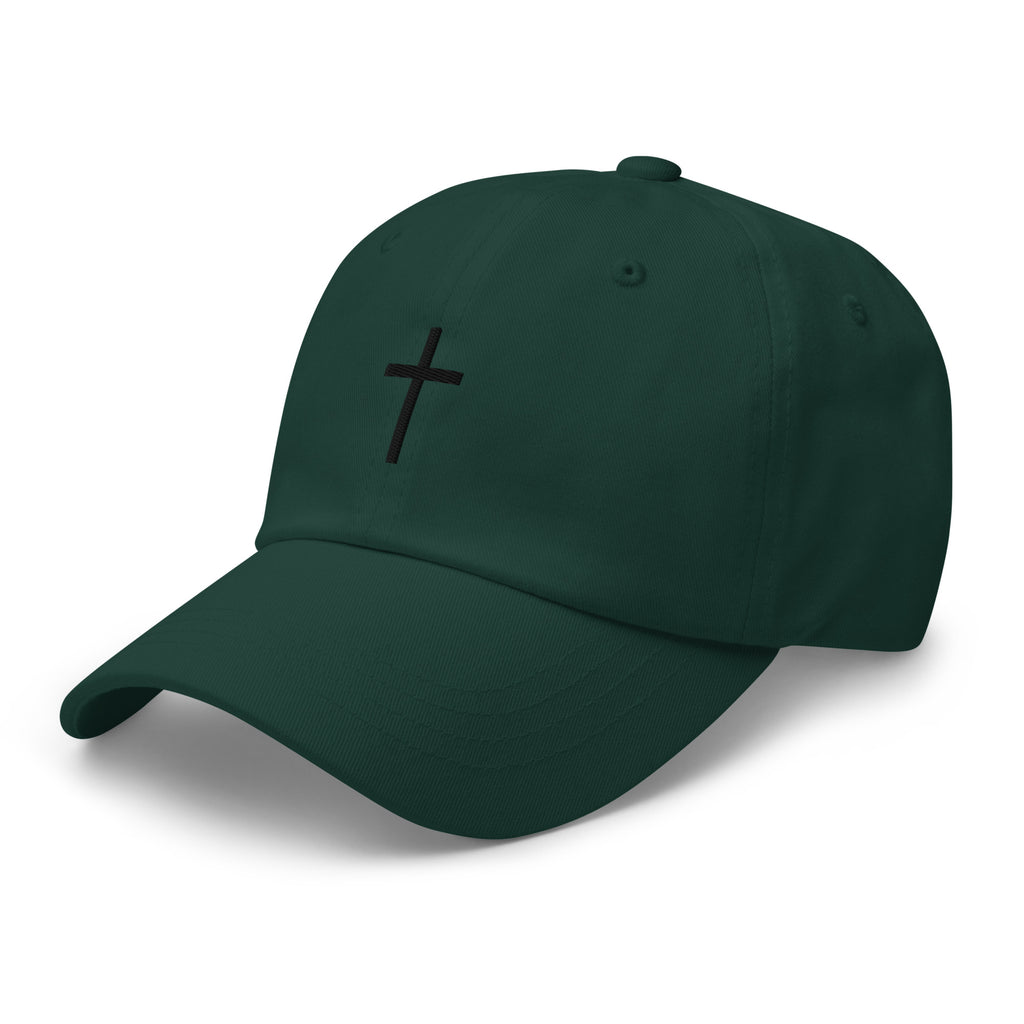 Black cross - Dad hat (7 colours)