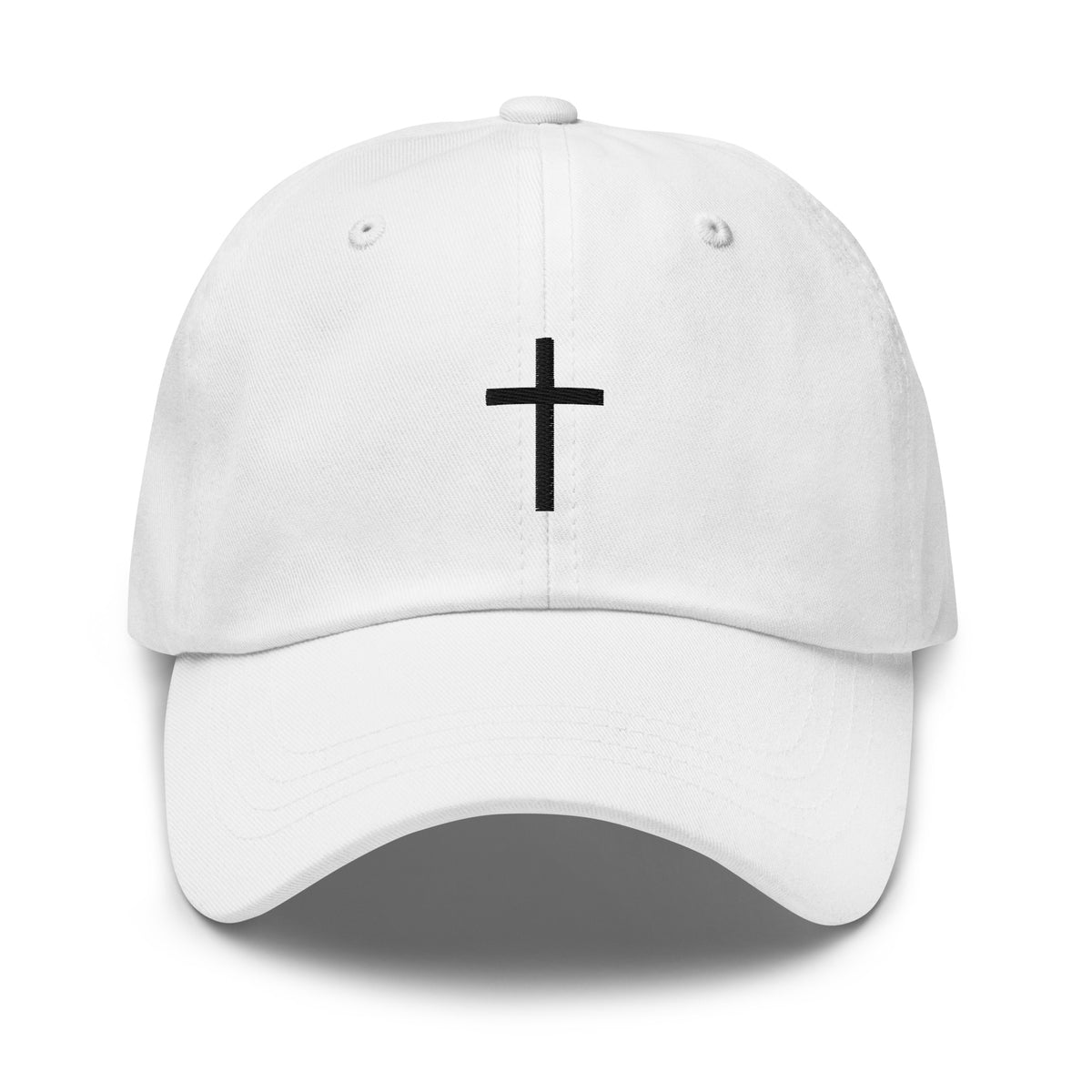 Black cross - Dad hat (7 colours)