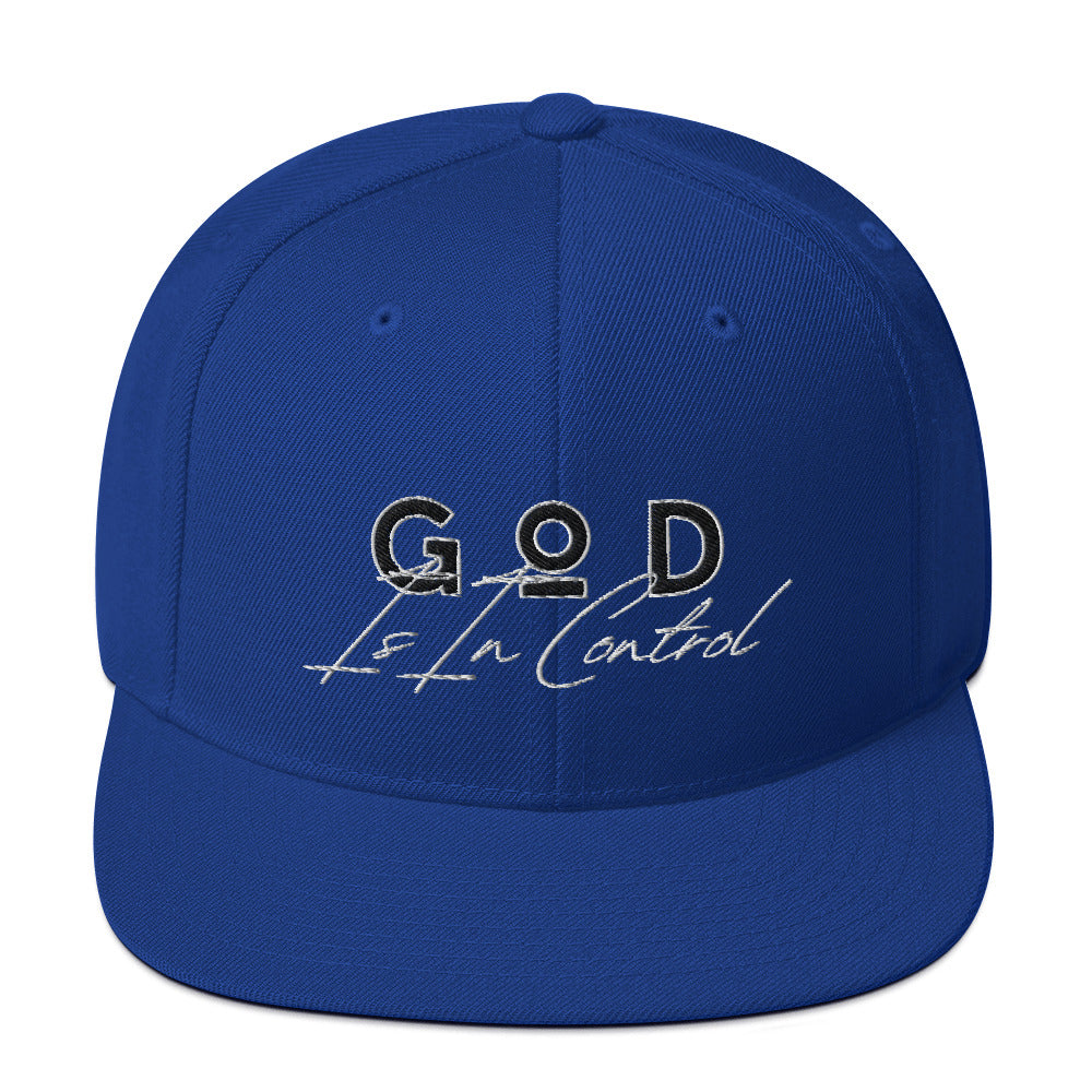 God is in control - Snapback hat (5 colours)