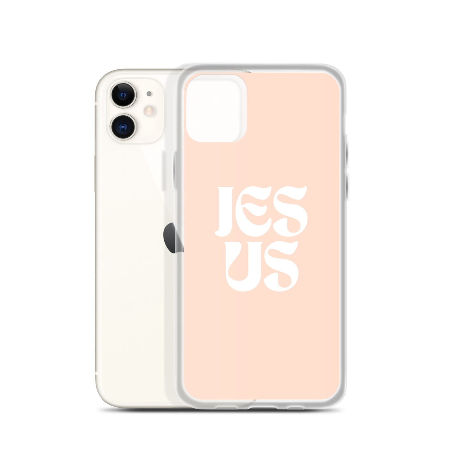 JESUS (rose) - Clear Case for iPhone®