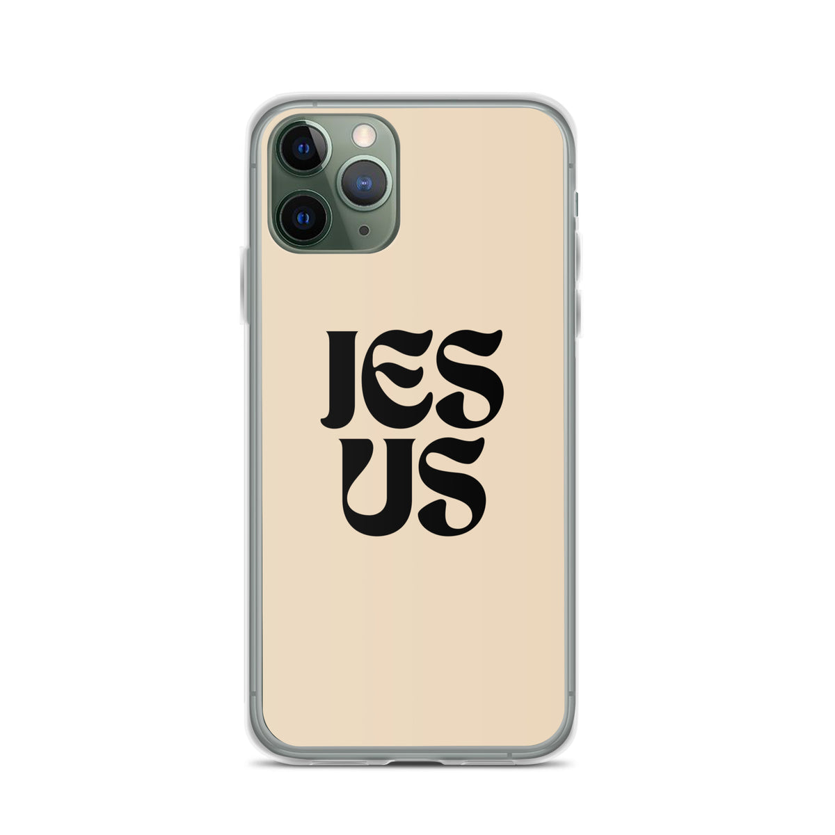 JESUS (beige) - Clear Case for iPhone®