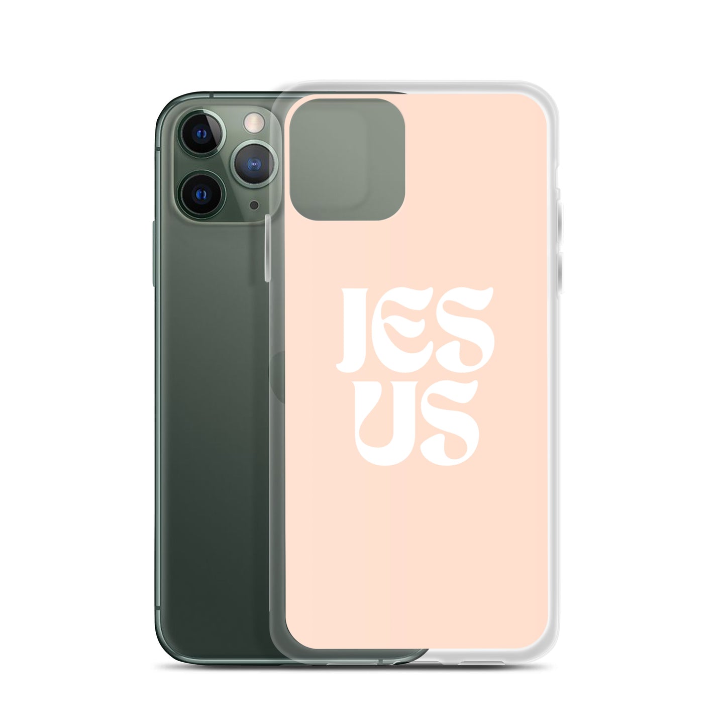 JESUS (rose) - Clear Case for iPhone®