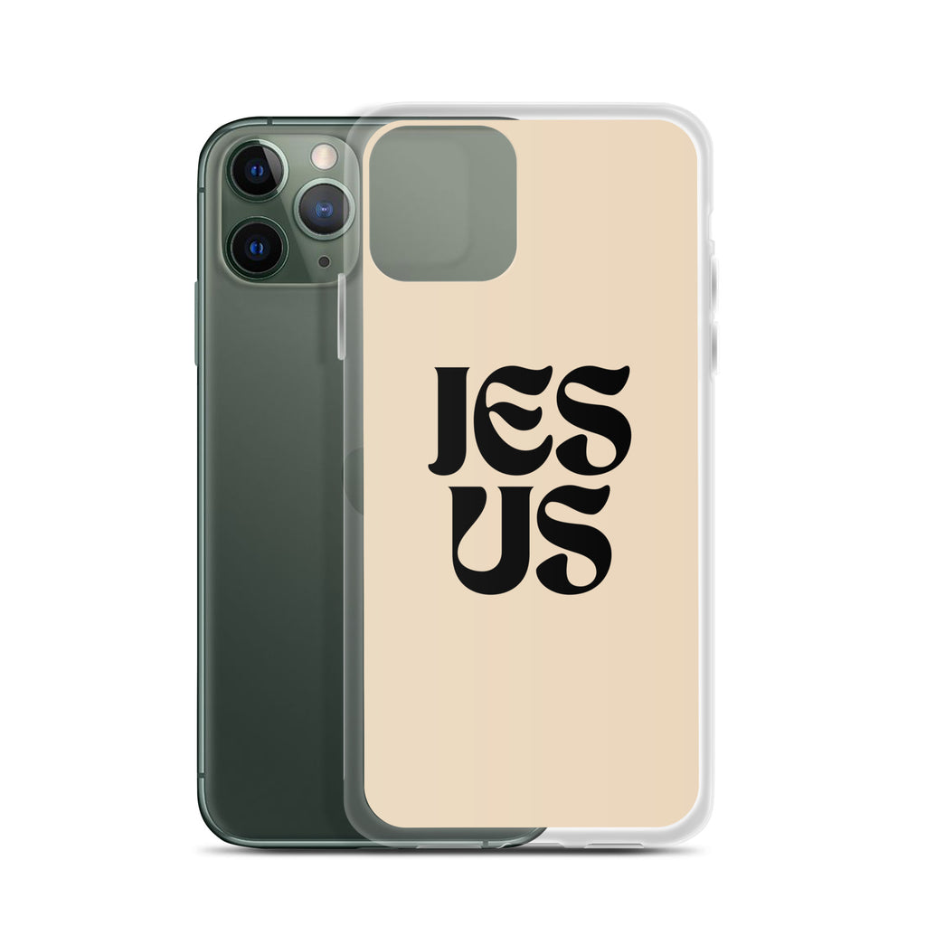 JESUS (beige) - Clear Case for iPhone®