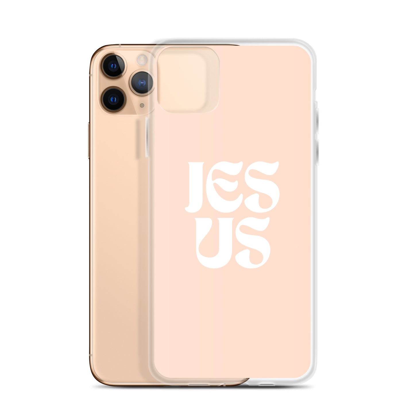 JESUS (rose) - Clear Case for iPhone®