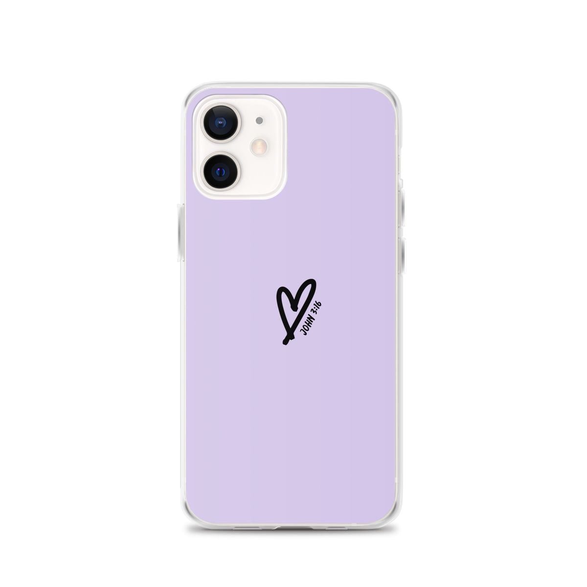 John 3:16 (lilac) - Clear Case for iPhone®