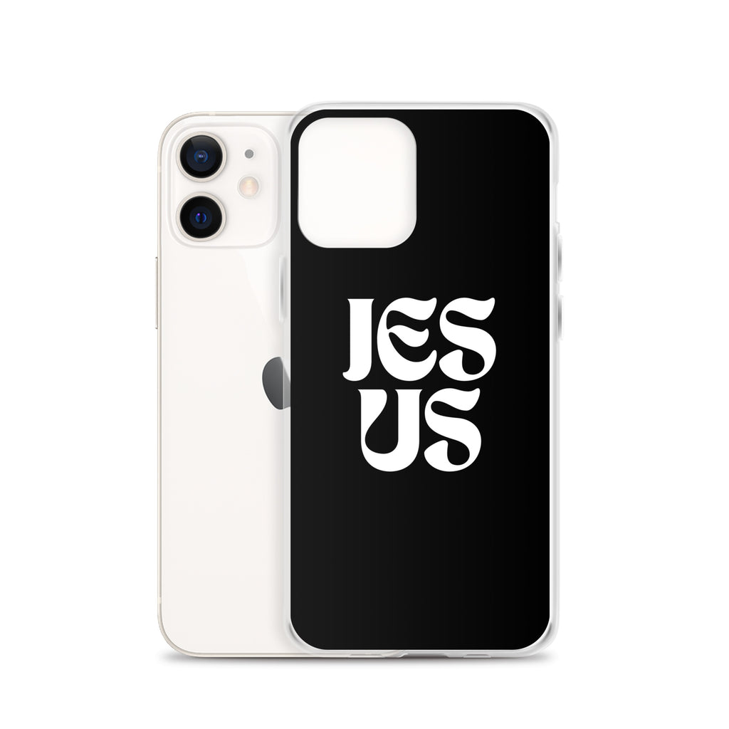 JESUS (black) - Clear Case for iPhone®