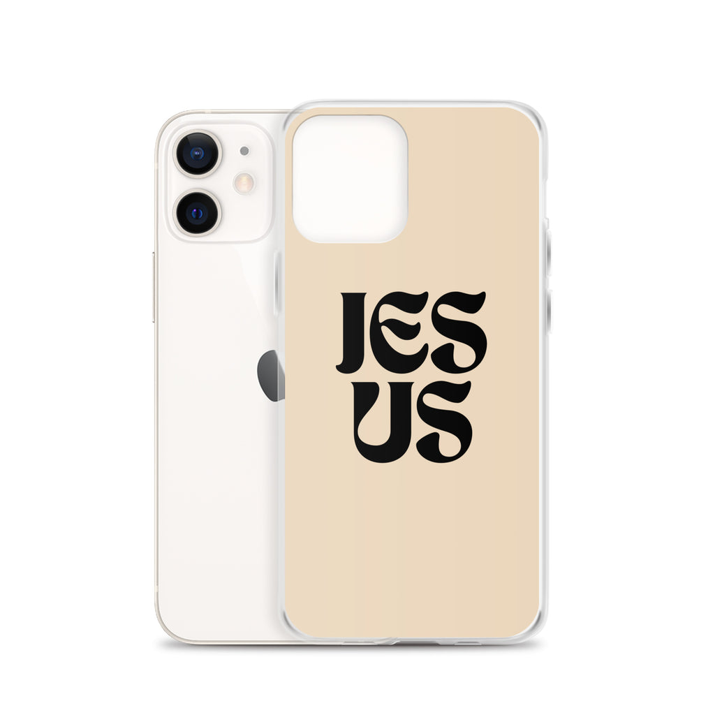 JESUS (beige) - Clear Case for iPhone®