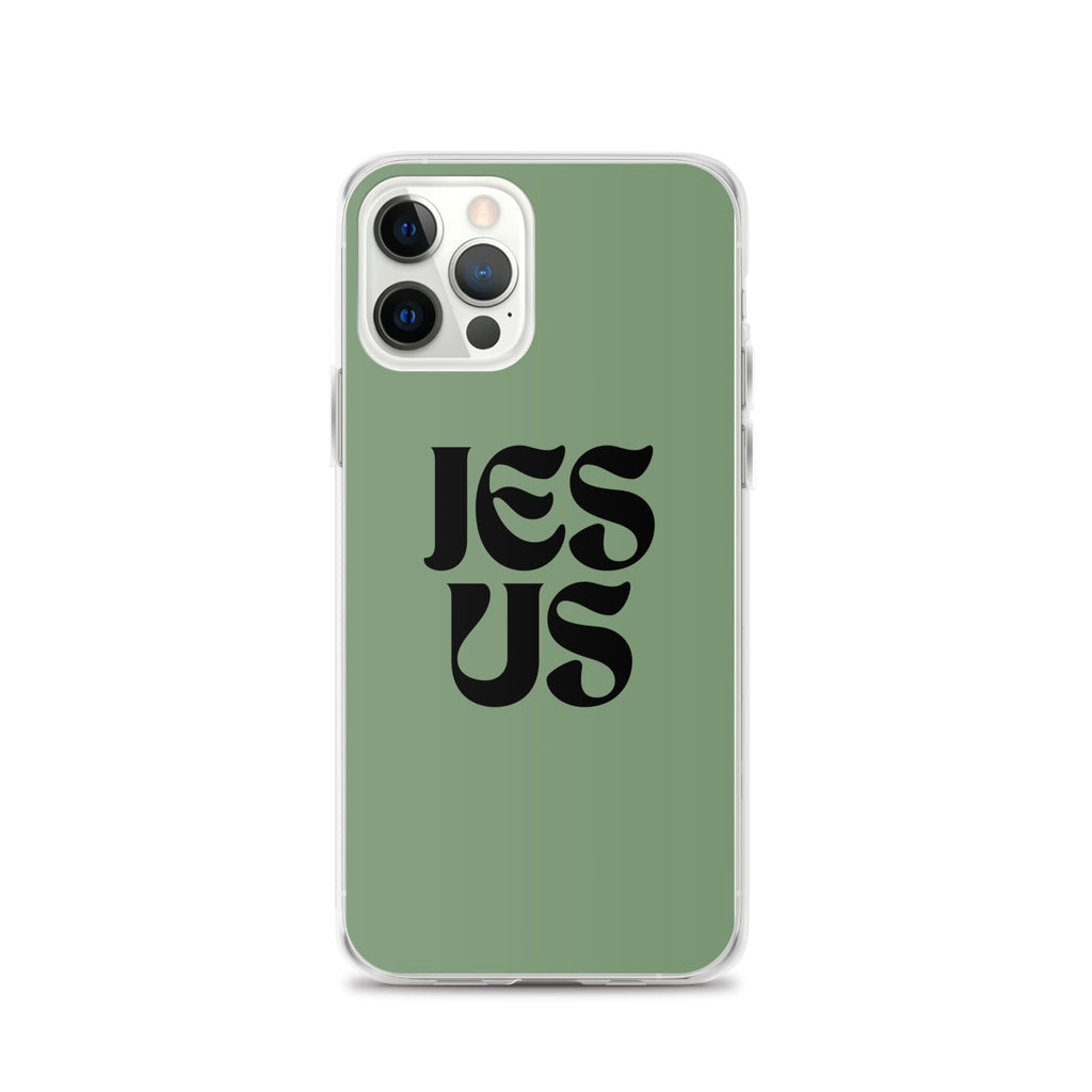 JESUS (green) - Clear Case for iPhone®