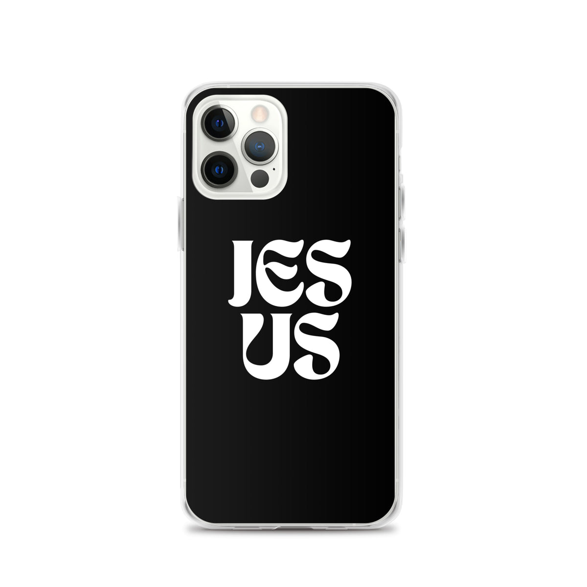 JESUS (black) - Clear Case for iPhone®