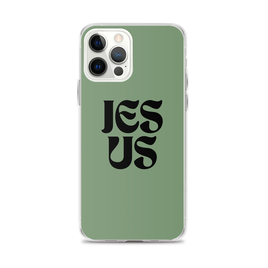 JESUS (green) - Clear Case for iPhone®