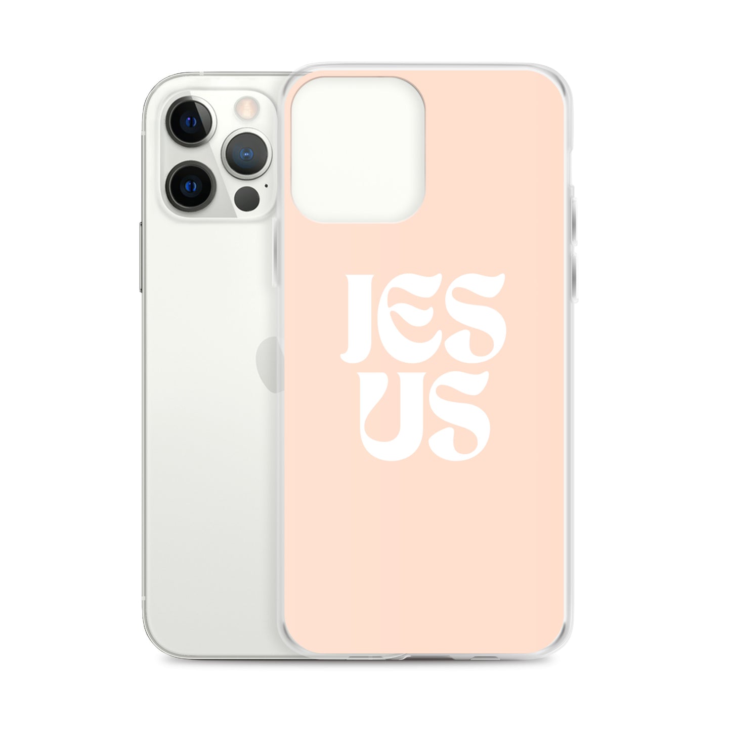 JESUS (rose) - Clear Case for iPhone®