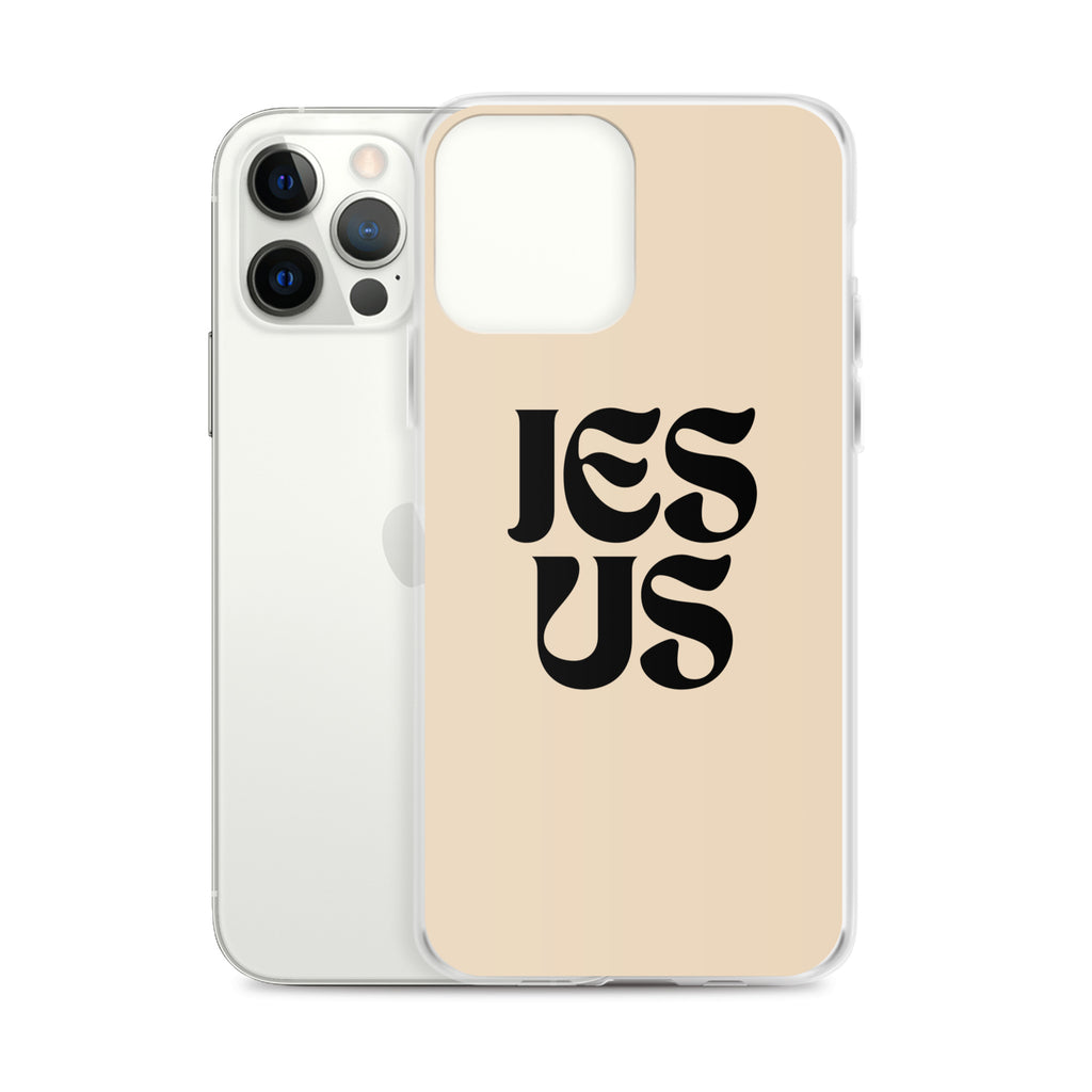 JESUS (beige) - Clear Case for iPhone®