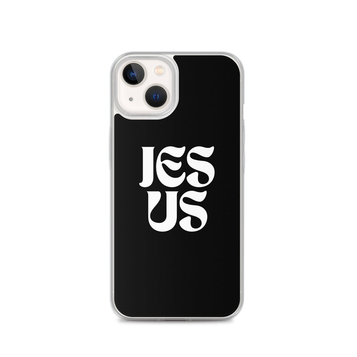 JESUS (black) - Clear Case for iPhone®