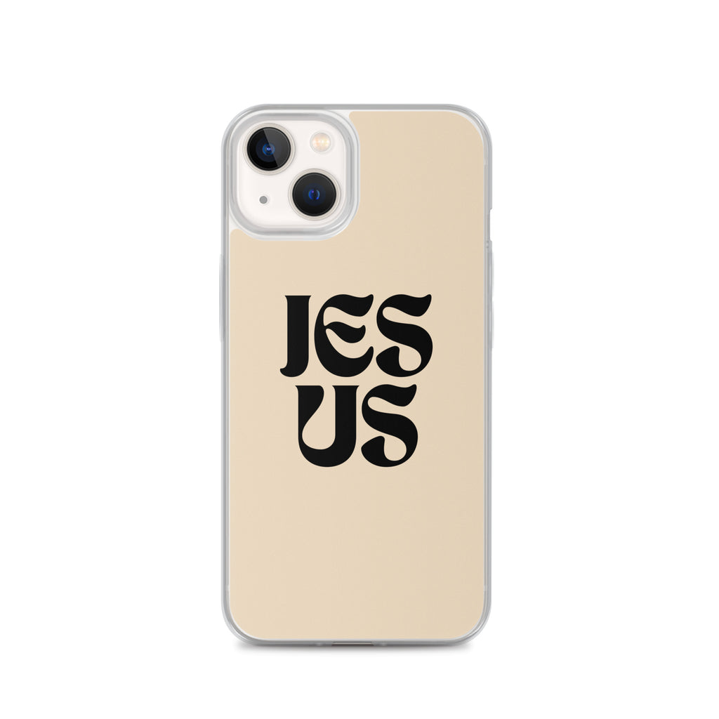JESUS (beige) - Clear Case for iPhone®