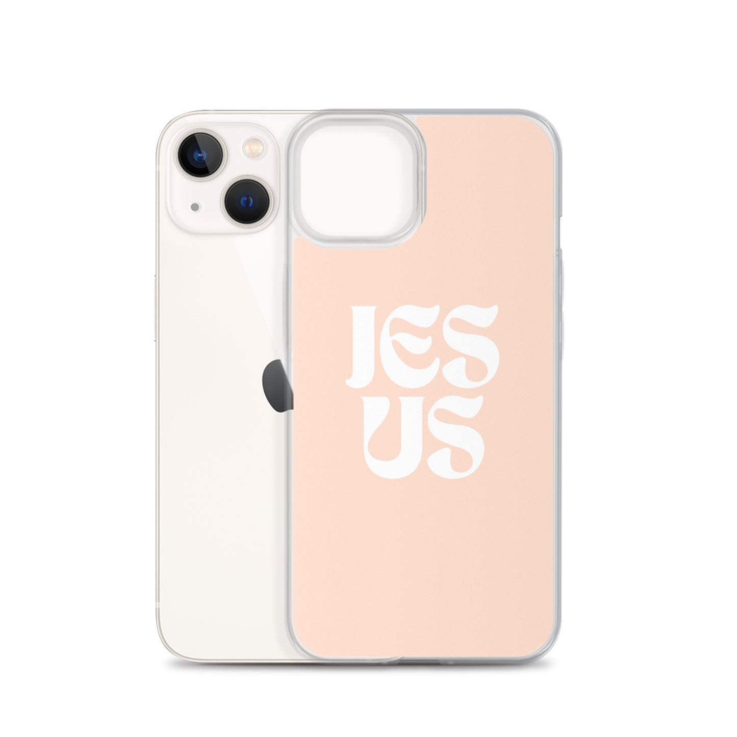 JESUS (rose) - Clear Case for iPhone®