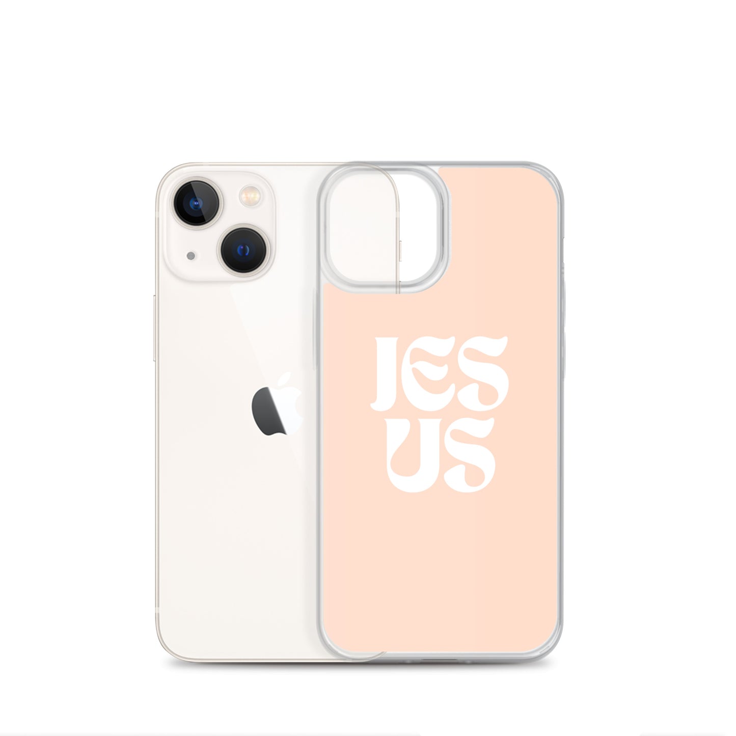 JESUS (rose) - Clear Case for iPhone®