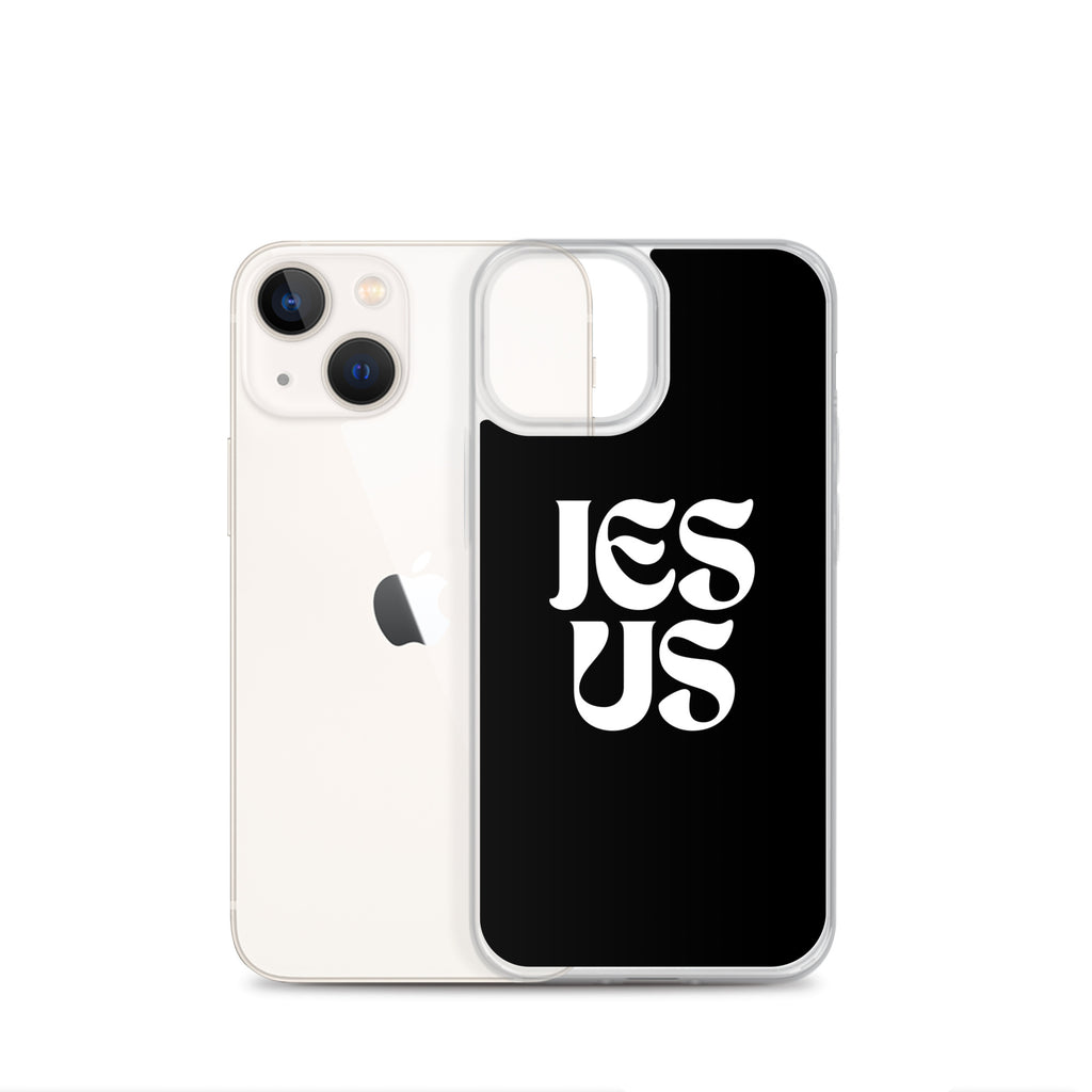 JESUS (black) - Clear Case for iPhone®
