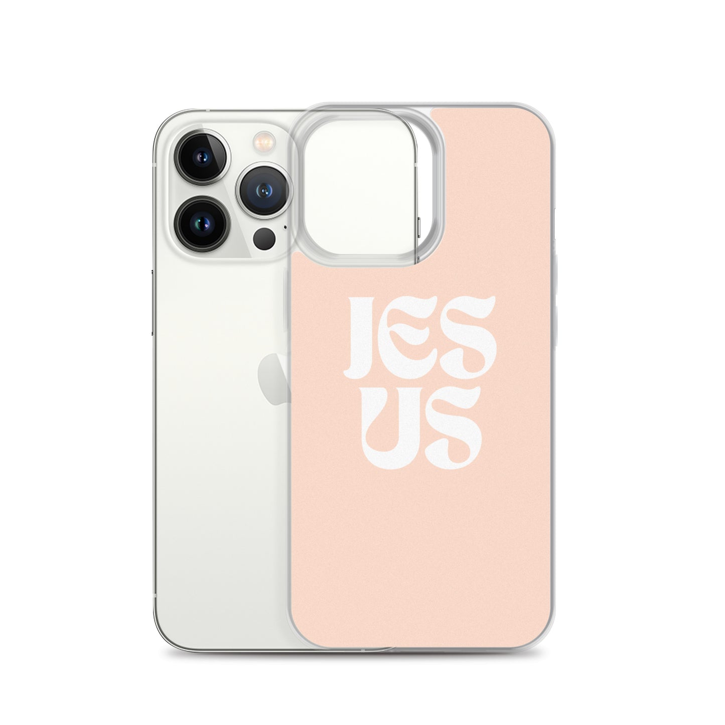 JESUS (rose) - Clear Case for iPhone®