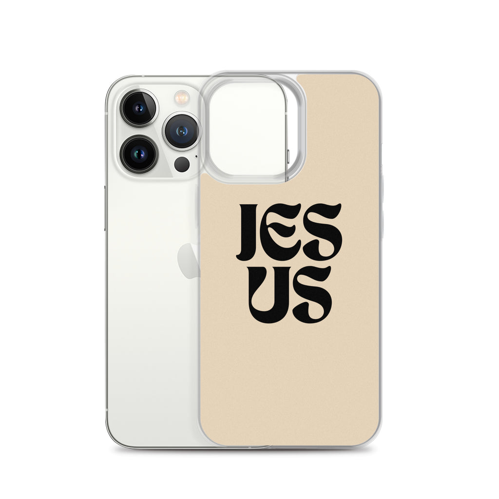 JESUS (beige) - Clear Case for iPhone®