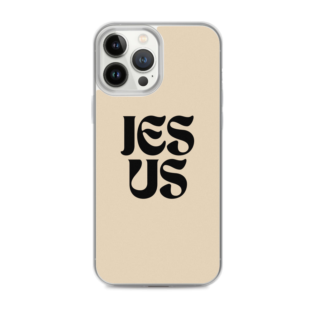 JESUS (beige) - Clear Case for iPhone®