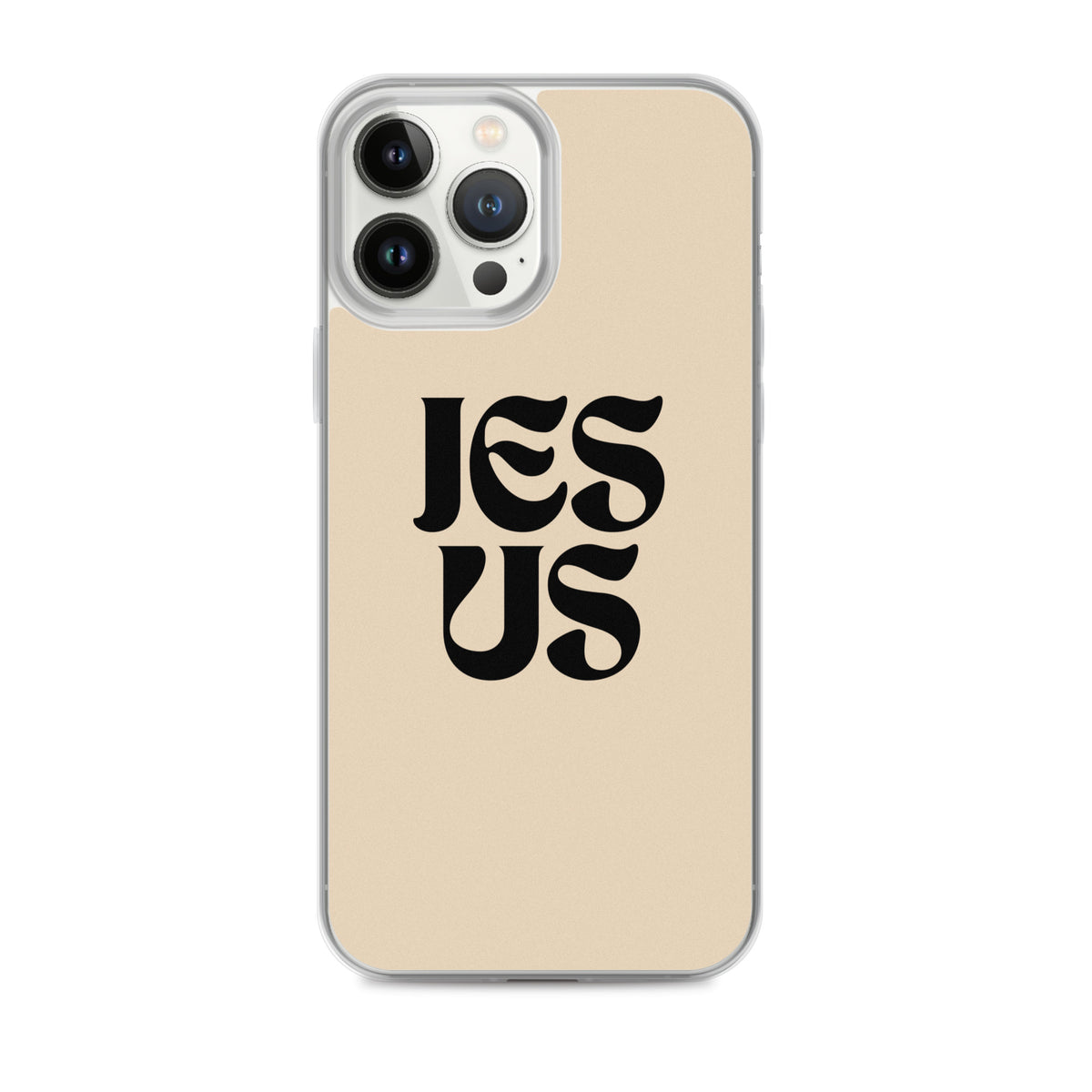 JESUS (beige) - Clear Case for iPhone®