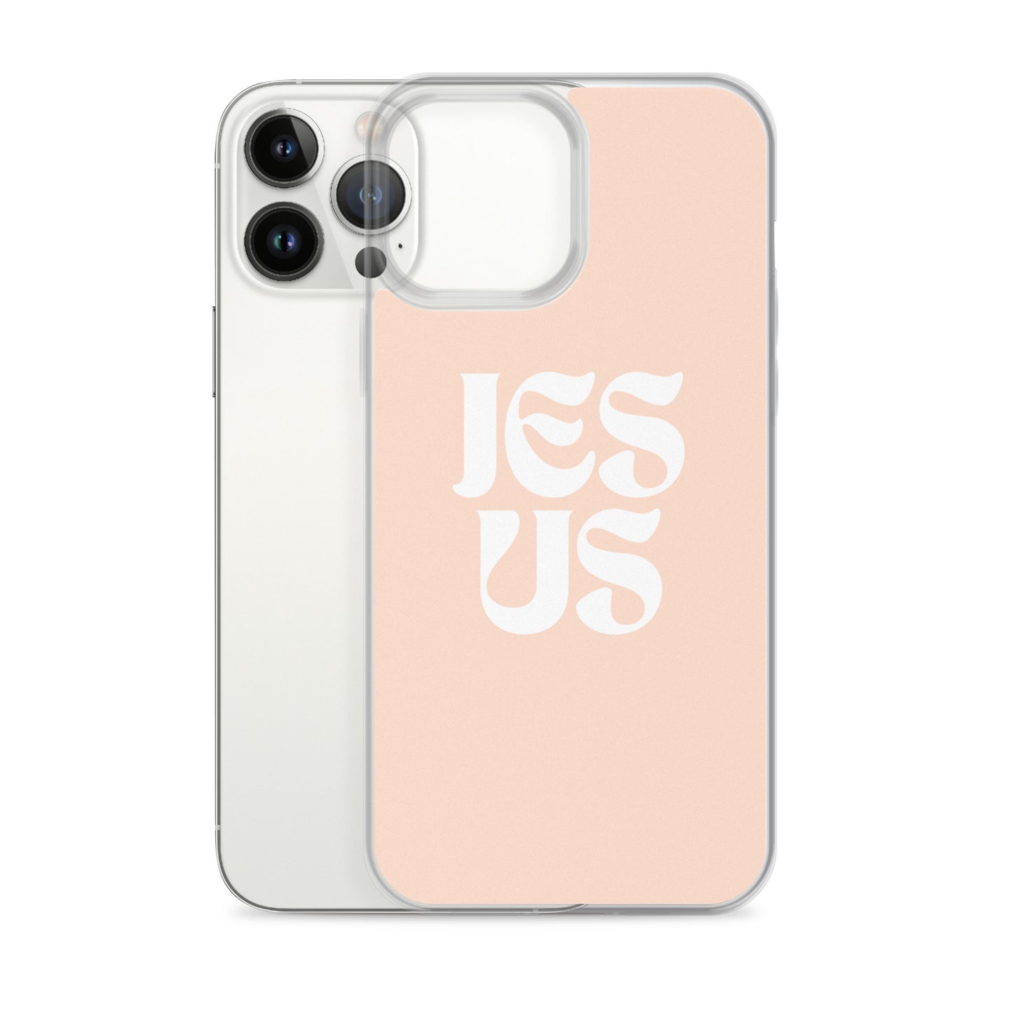 JESUS (rose) - Clear Case for iPhone®