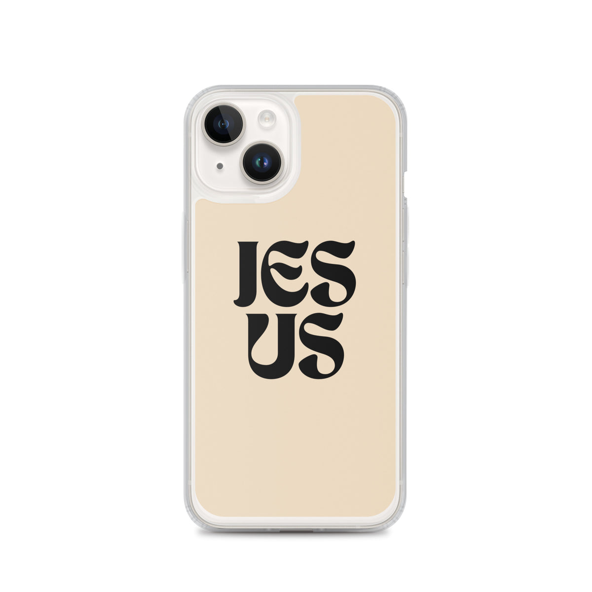 JESUS (beige) - Clear Case for iPhone®