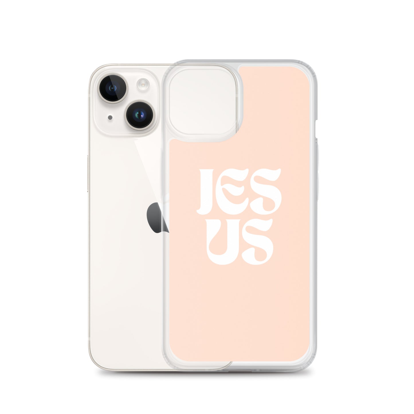 JESUS (rose) - Clear Case for iPhone®