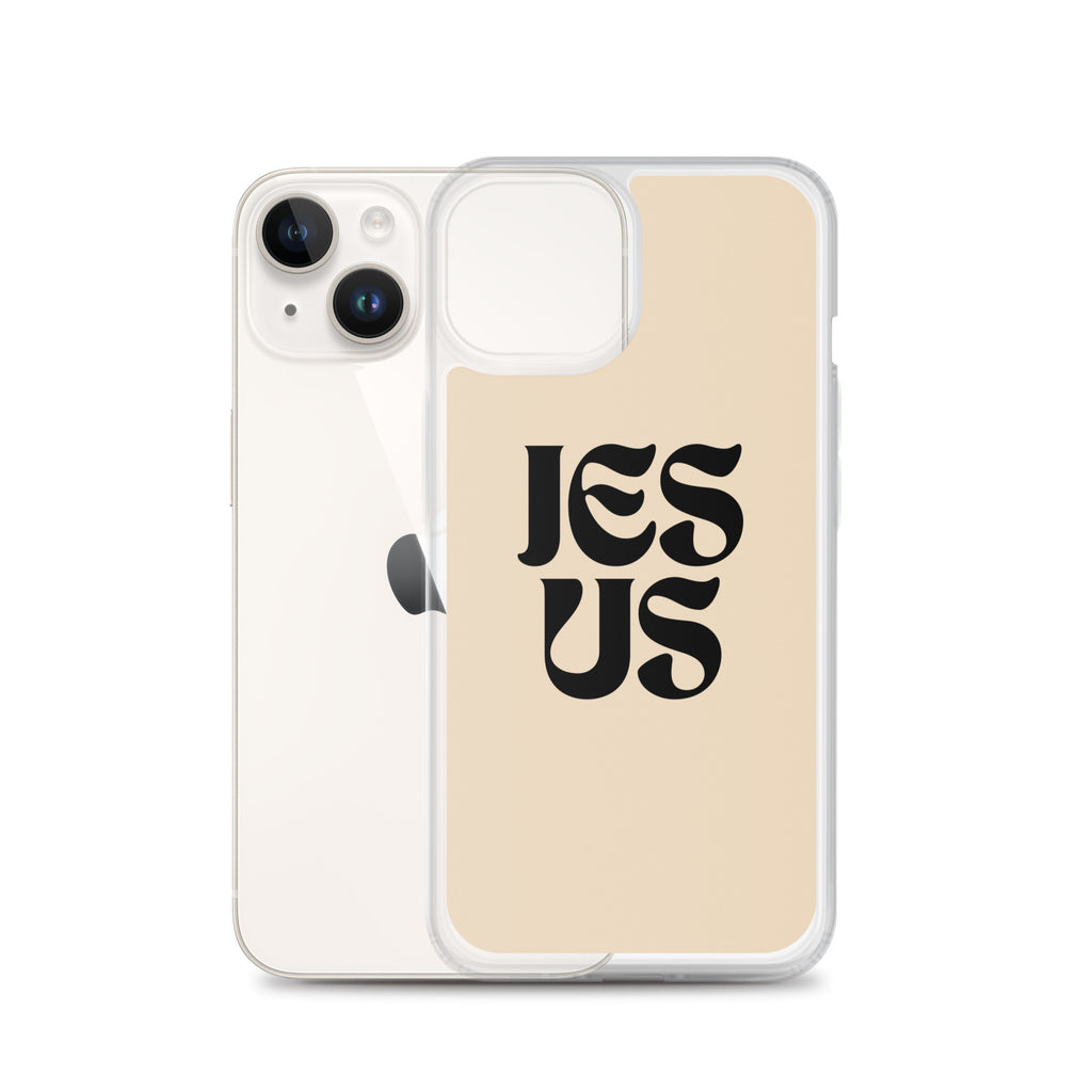 JESUS (beige) - Clear Case for iPhone®