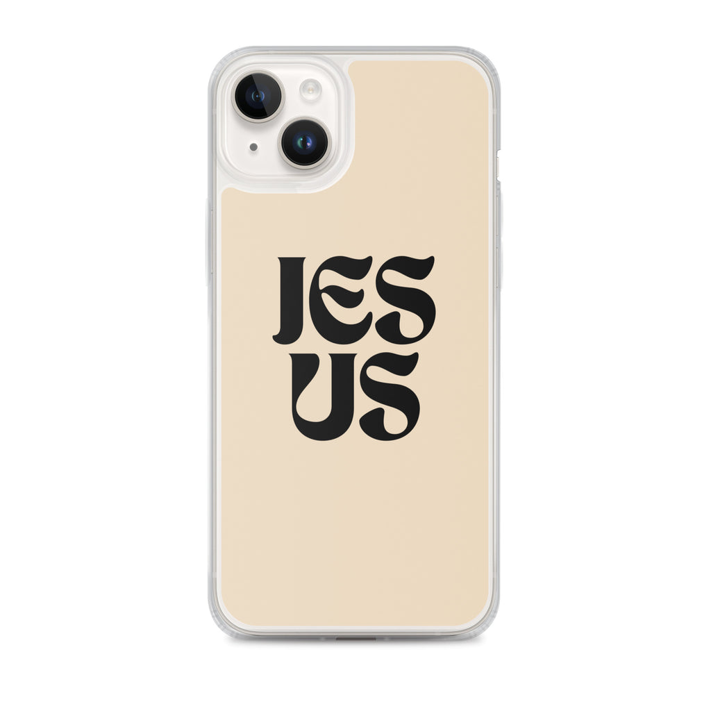 JESUS (beige) - Clear Case for iPhone®