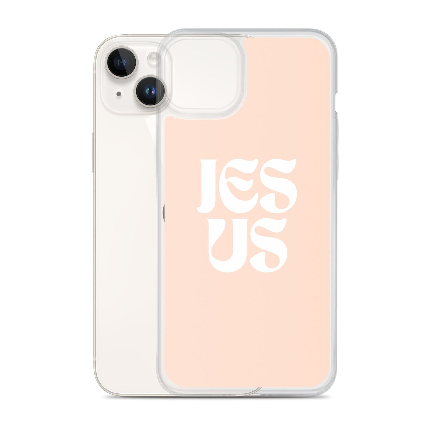 JESUS (rose) - Clear Case for iPhone®