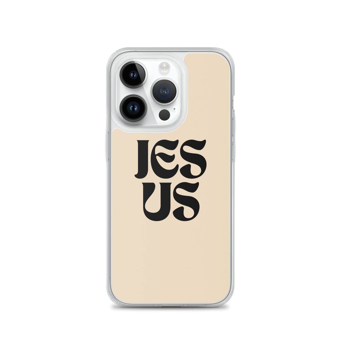 JESUS (beige) - Clear Case for iPhone®