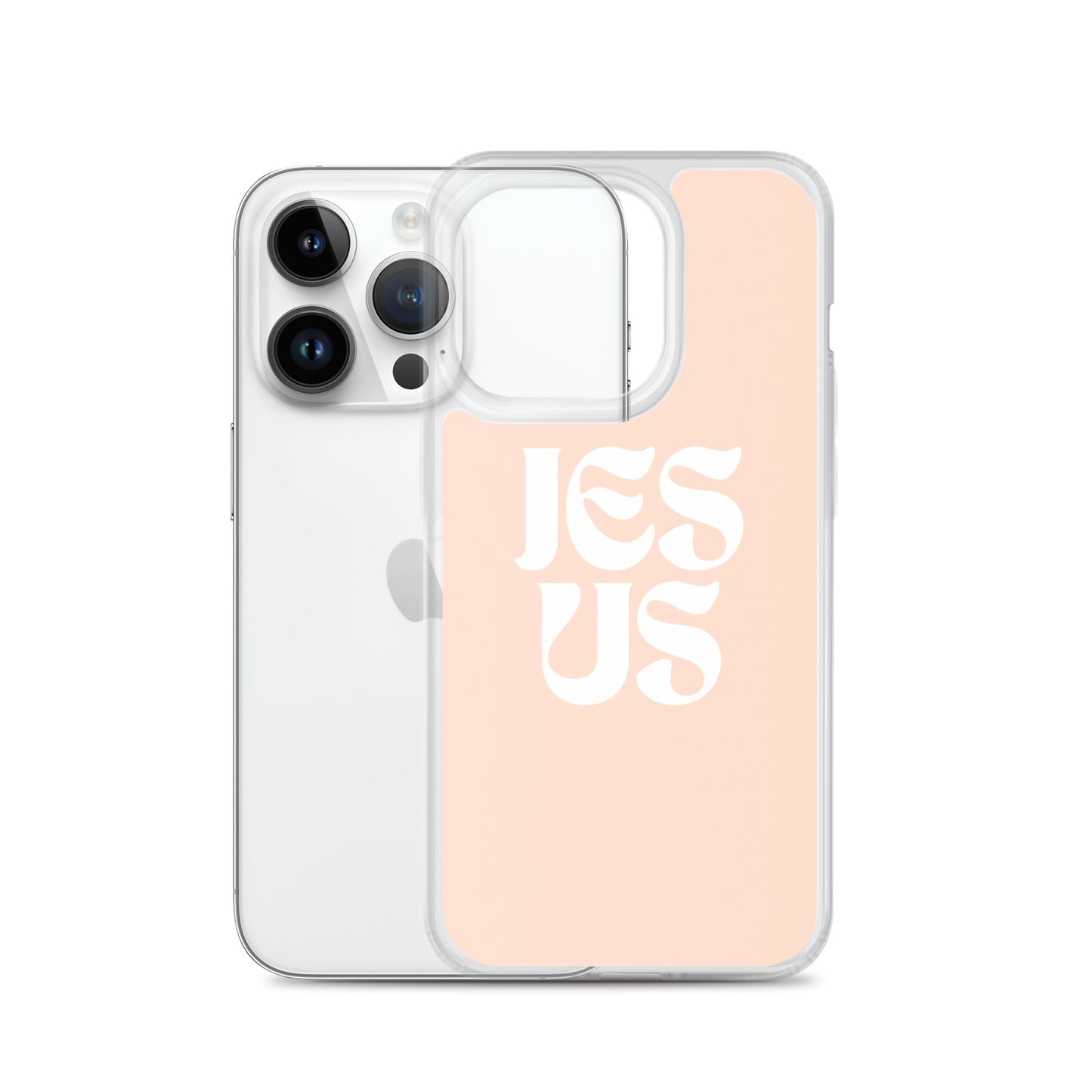 JESUS (rose) - Clear Case for iPhone®