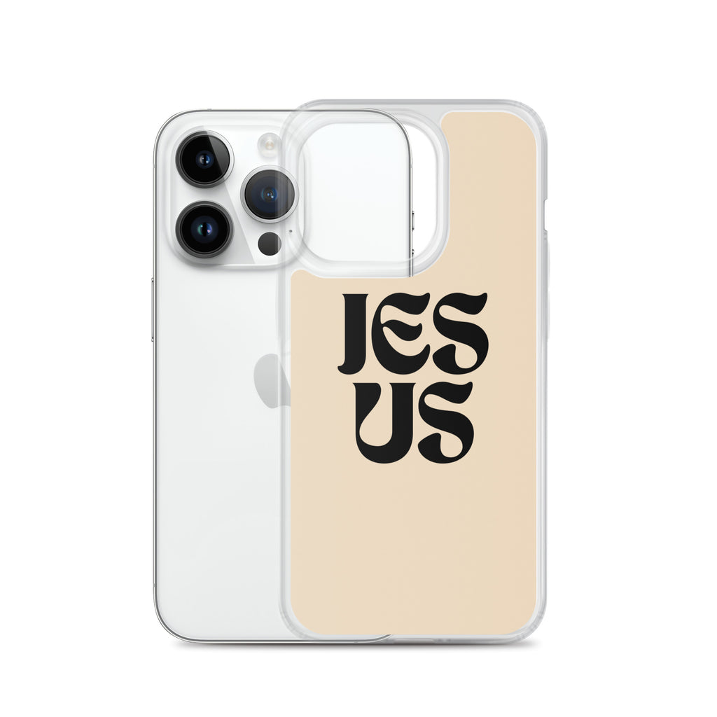JESUS (beige) - Clear Case for iPhone®