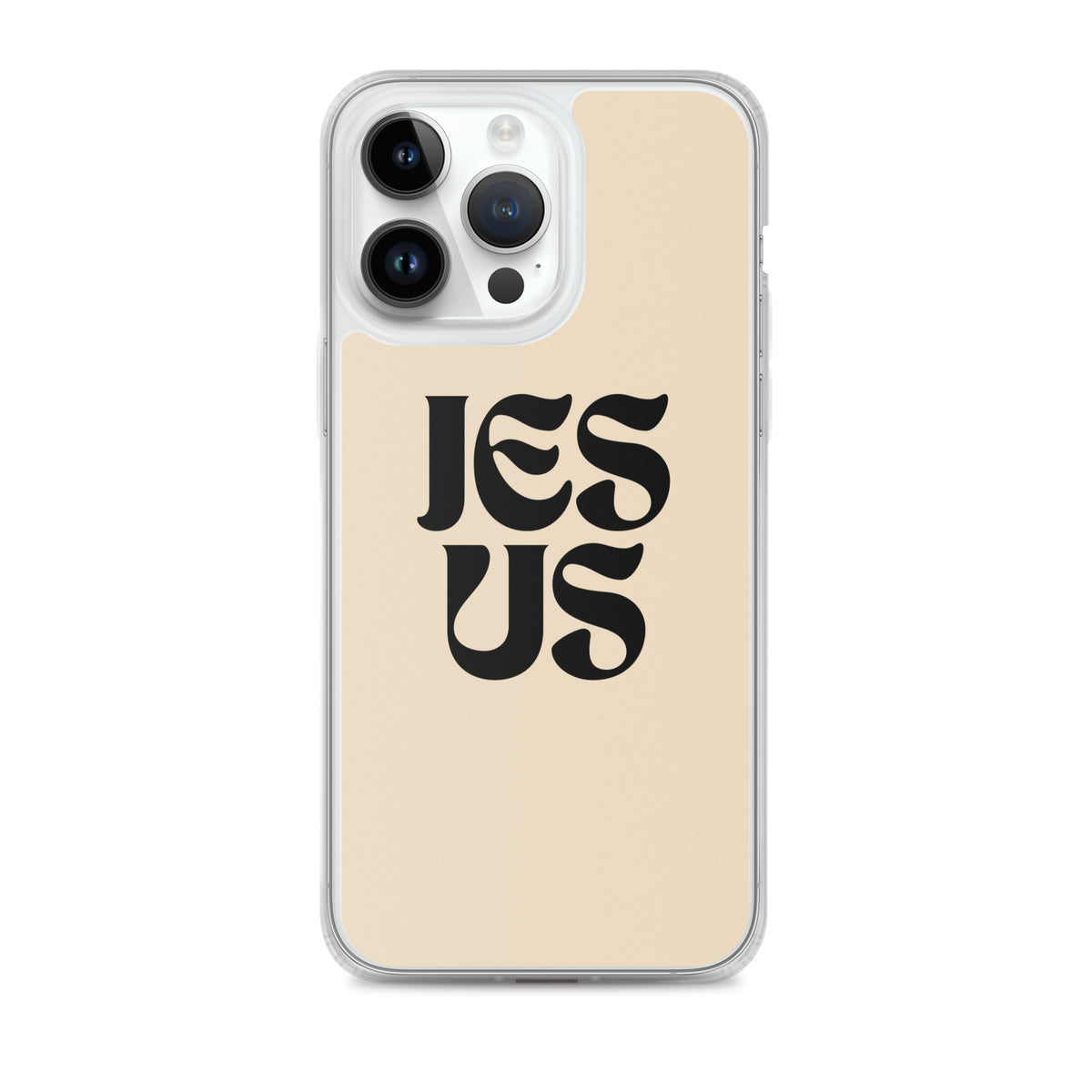 JESUS (beige) - Clear Case for iPhone®