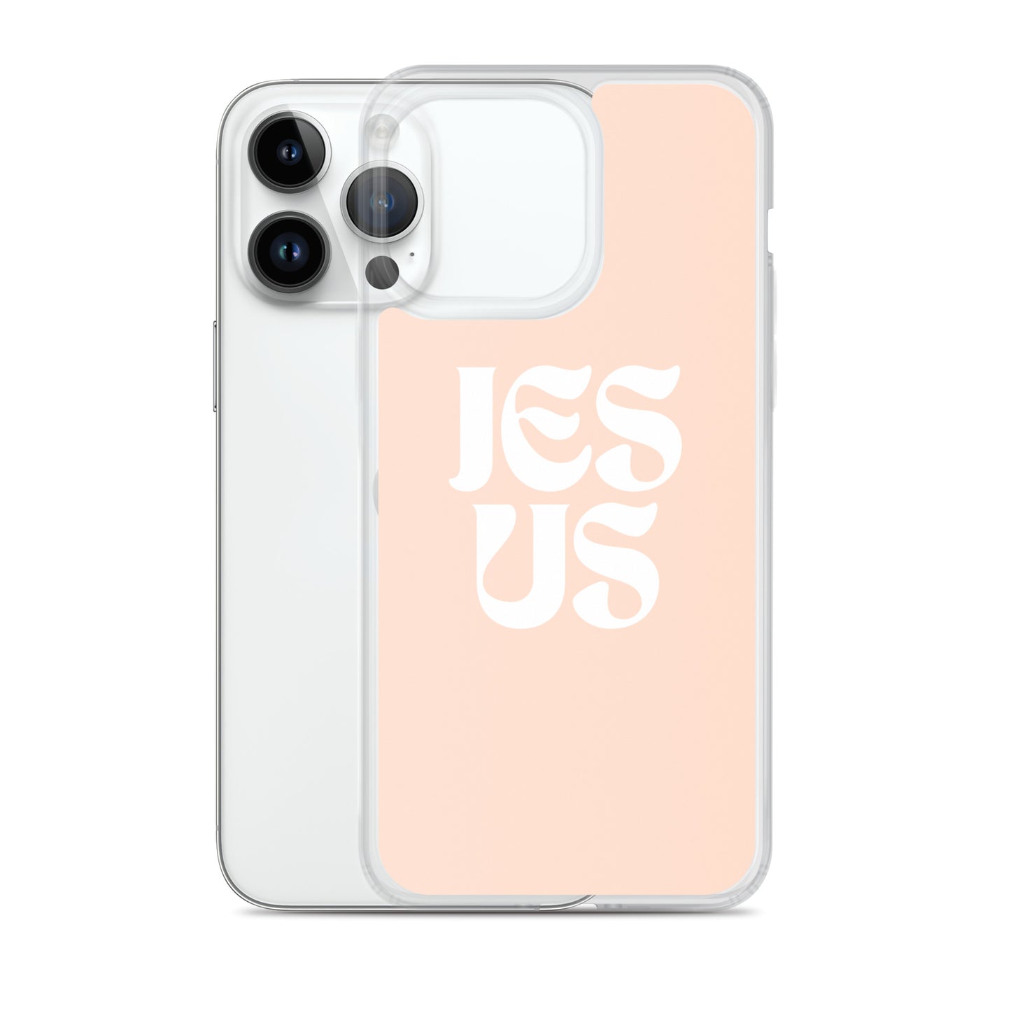 JESUS (rose) - Clear Case for iPhone®