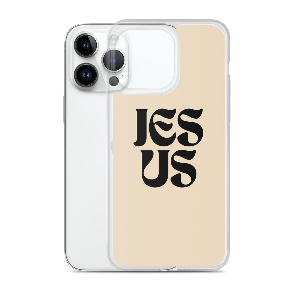 JESUS (beige) - Clear Case for iPhone®