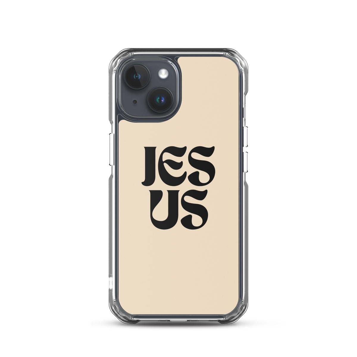 JESUS (beige) - Clear Case for iPhone®
